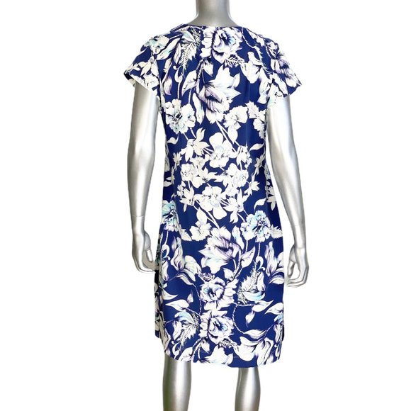 Soft Surroundings Shapely Anywhere Floral Dress L - Picture 2 of 4